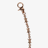 Barbed Wallet Chain - Rose