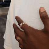 Miami Cuban Link Ring (Gold)