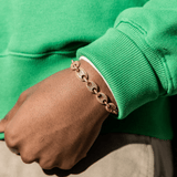Mariner Link Bracelet, 10mm Diamond Mariner Link Bracelet