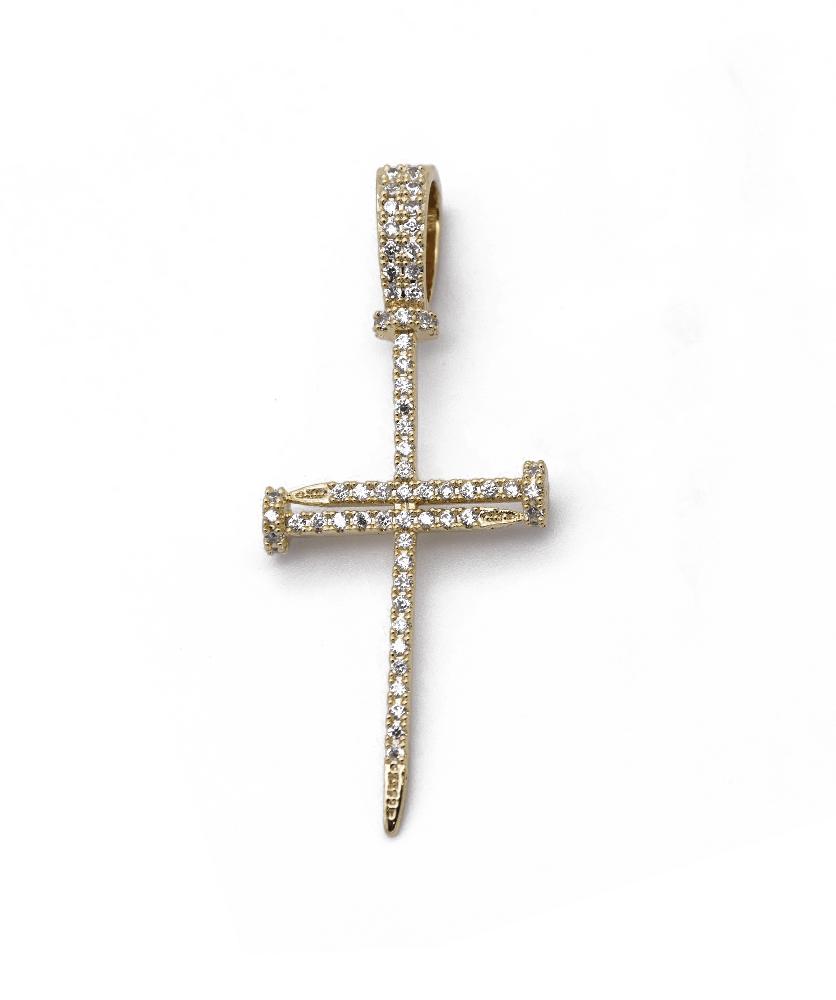 Nail Cross Pendant