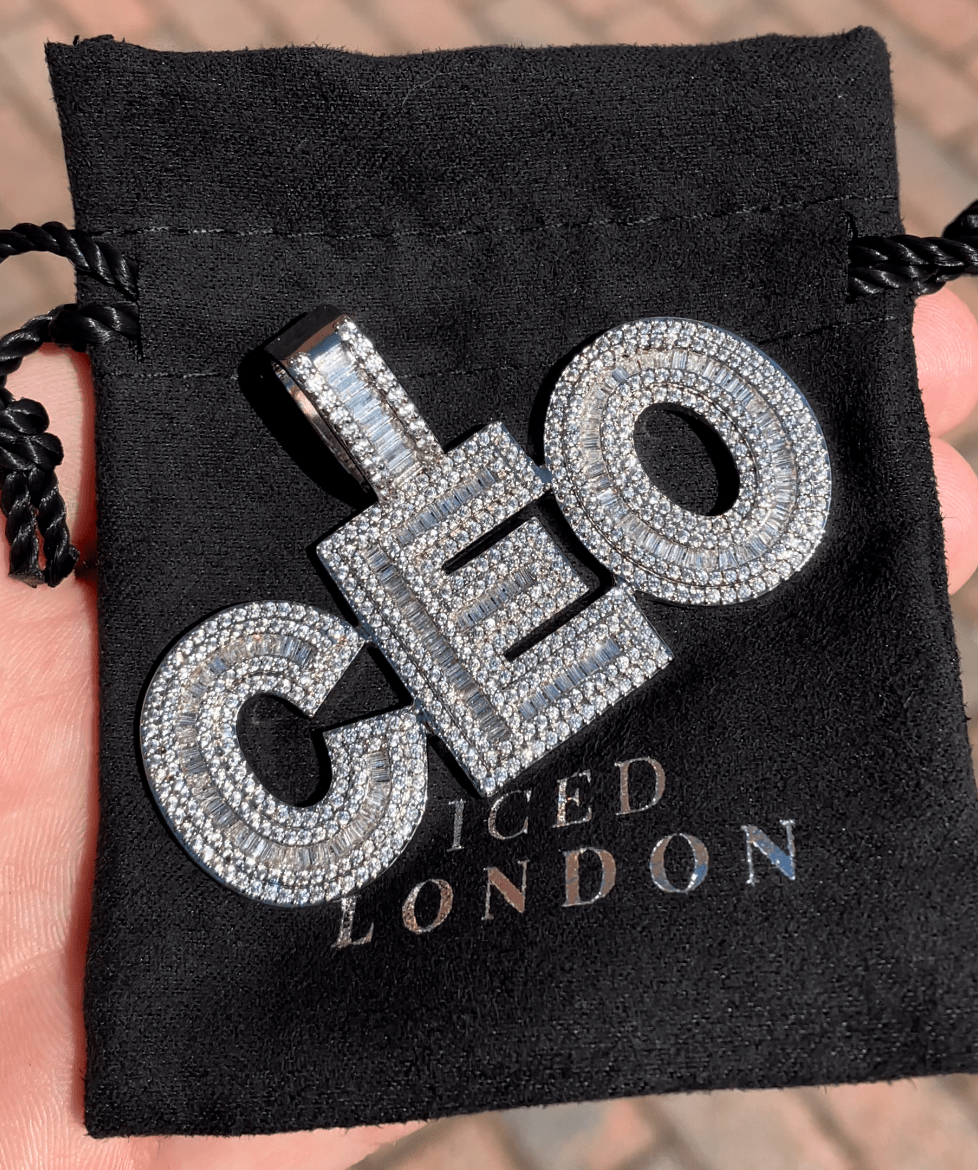 Custom 2025 baguette pendant