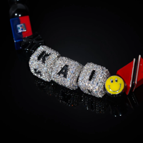 Kai Cenat beaded bracelet from Iced London