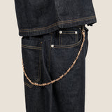Barbed Wallet Chain - Rose