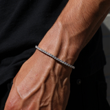 4mm Tennis Bracelet (White Gold)