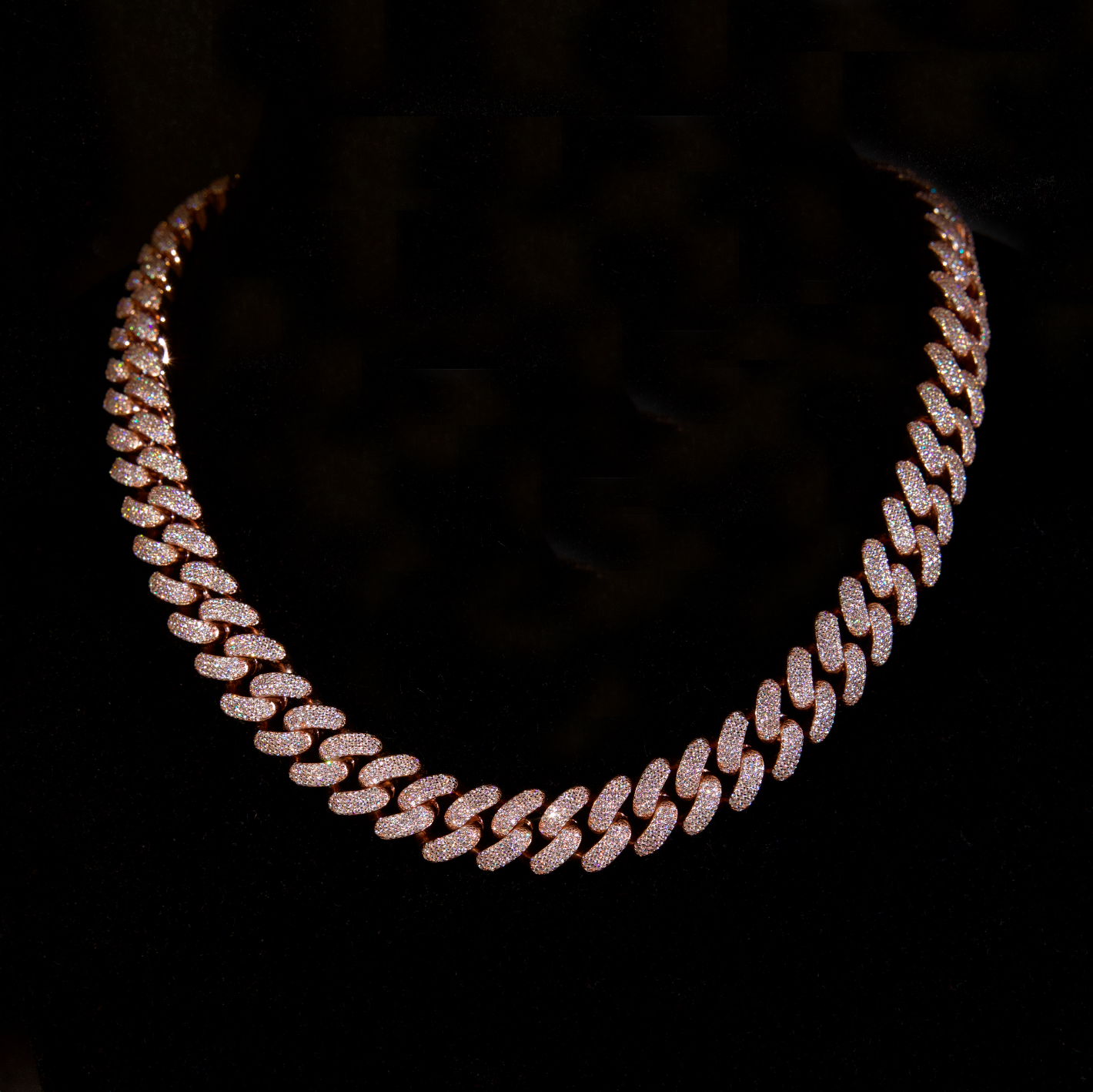 15mm Miami Cuban Link Chain (Rose Gold)