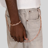 Iced Infinity Thorn Bracelet - Rose
