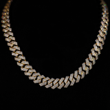 15mm Prong Cuban Link Chain (Gold)