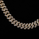 15mm Prong Cuban Link Chain (Gold)