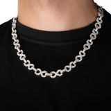 Infinity Link Chain (White Gold)