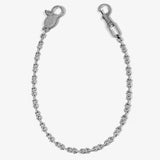Infinity Thorn Wallet Chain - White