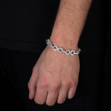 Infinity Link Bracelet (White Gold)