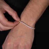 3mm Tennis Bracelet (Rose Gold)