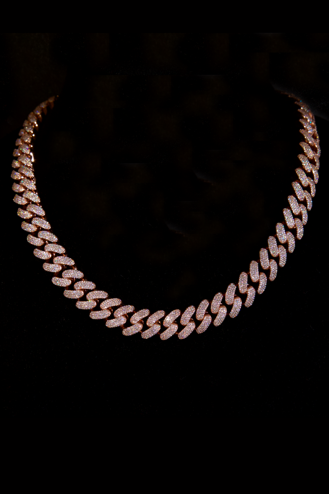 15mm Miami Cuban Link Chain (Rose Gold)