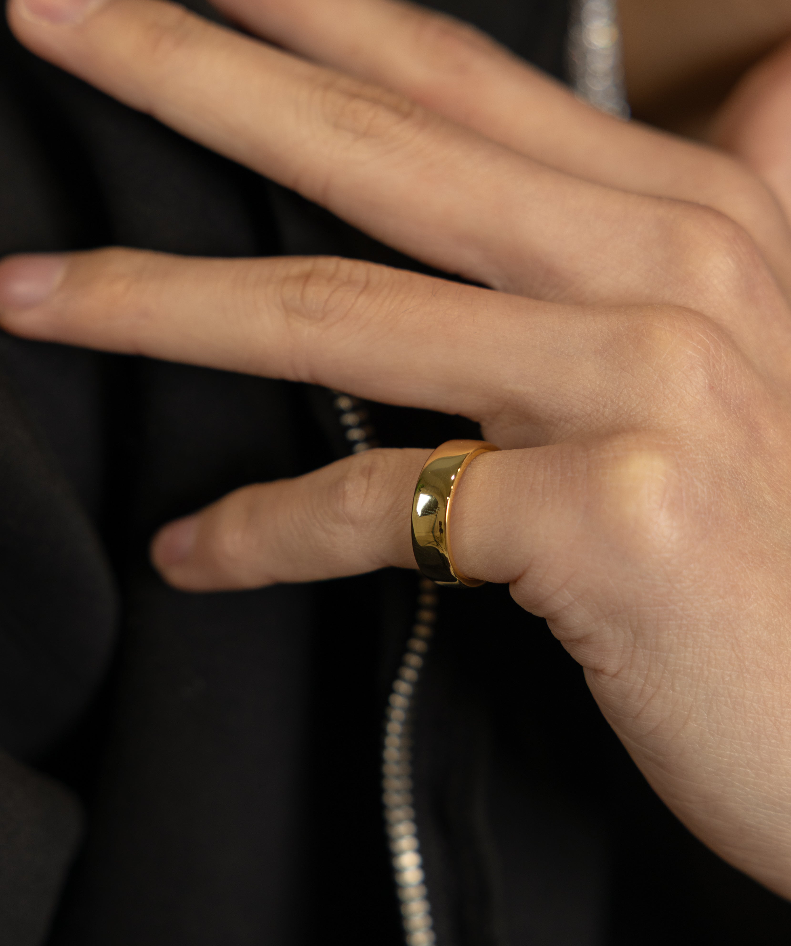 Classic Band Ring — Yellow Gold alternate view | colour:yellow