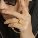 Eagle Ring — Yellow Gold view 2 | colour:yellow