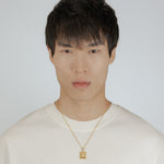 Floral Pendant — Yellow Gold view 2 | colour:yellow
