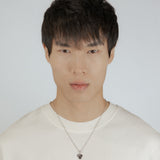 Four Aces Pendant - White