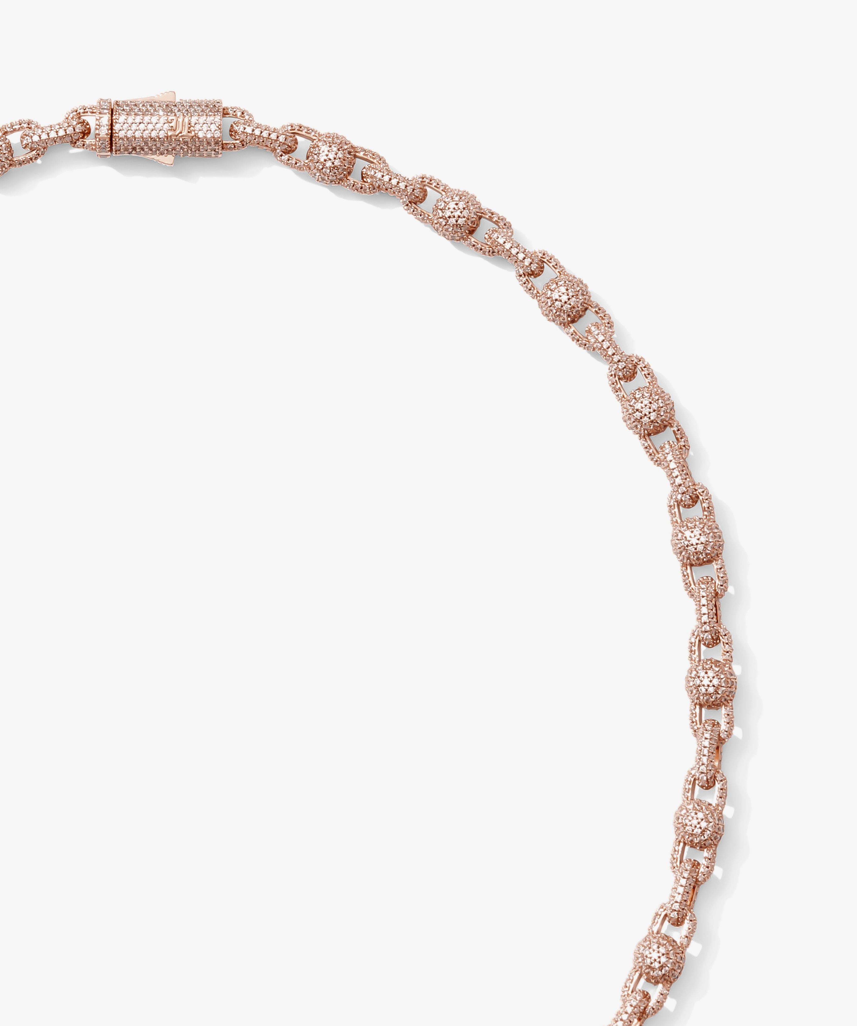Full-Set Ball Chain — Rose Gold view 2 | colour:rose