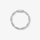 Half-Set Ball Bracelet — White Gold view 1 | colour:white