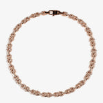 Iced Infinity Thorn Chain — Rose Gold view 1 | colour:rose
