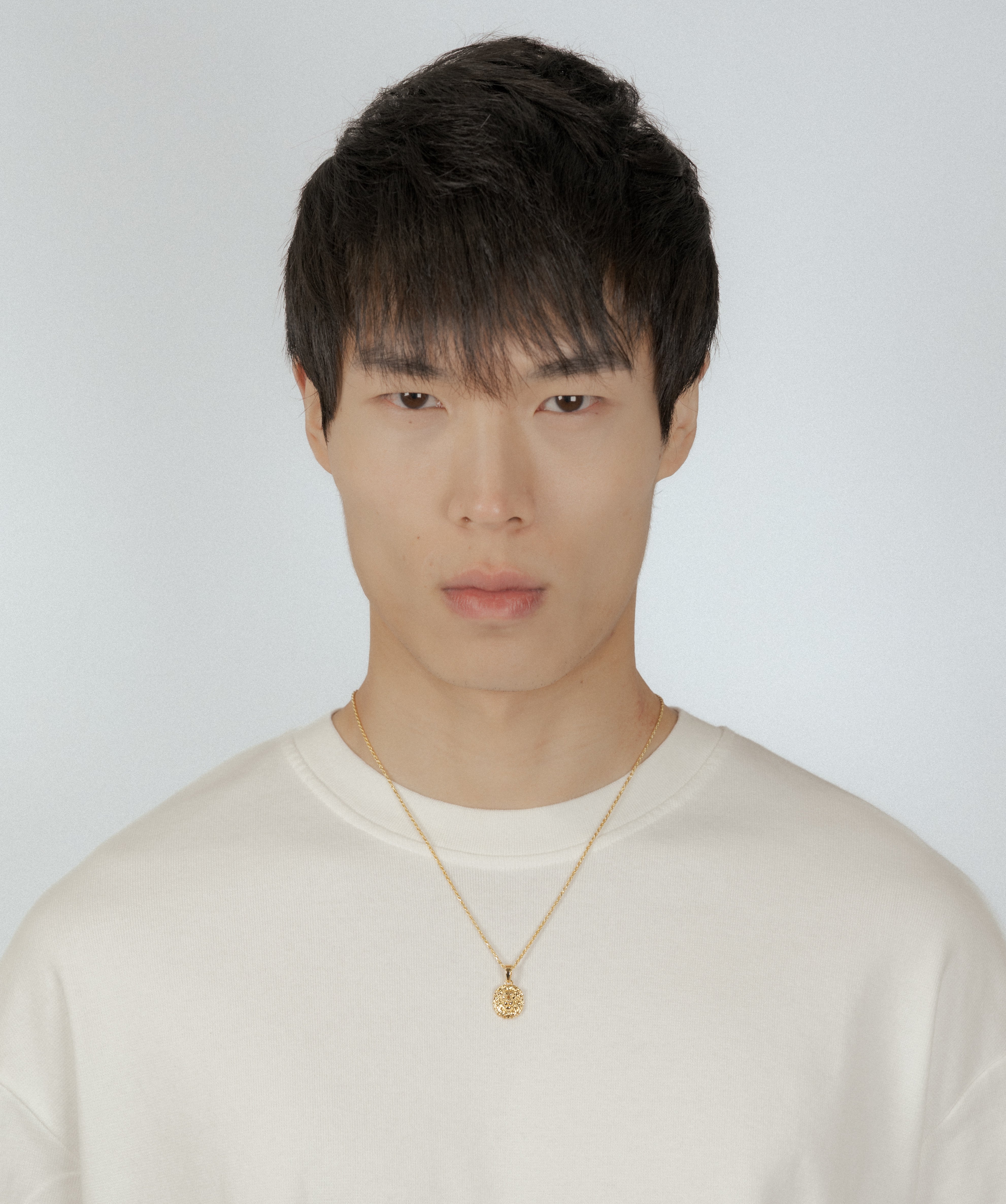 Lion Pendant — Yellow Gold view 2 | colour:yellow