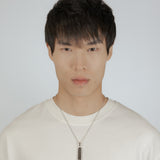 Skateboard Pendant - White