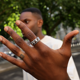 Miami Cuban Link Ring (Silver)