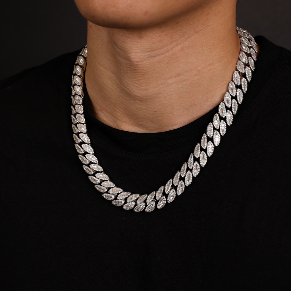 Unisex Cuban link Chain | 16mm Cuban Link Chain | Iced London