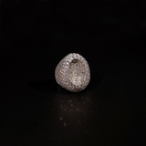 Emerald Oval Ring (White Gold)
