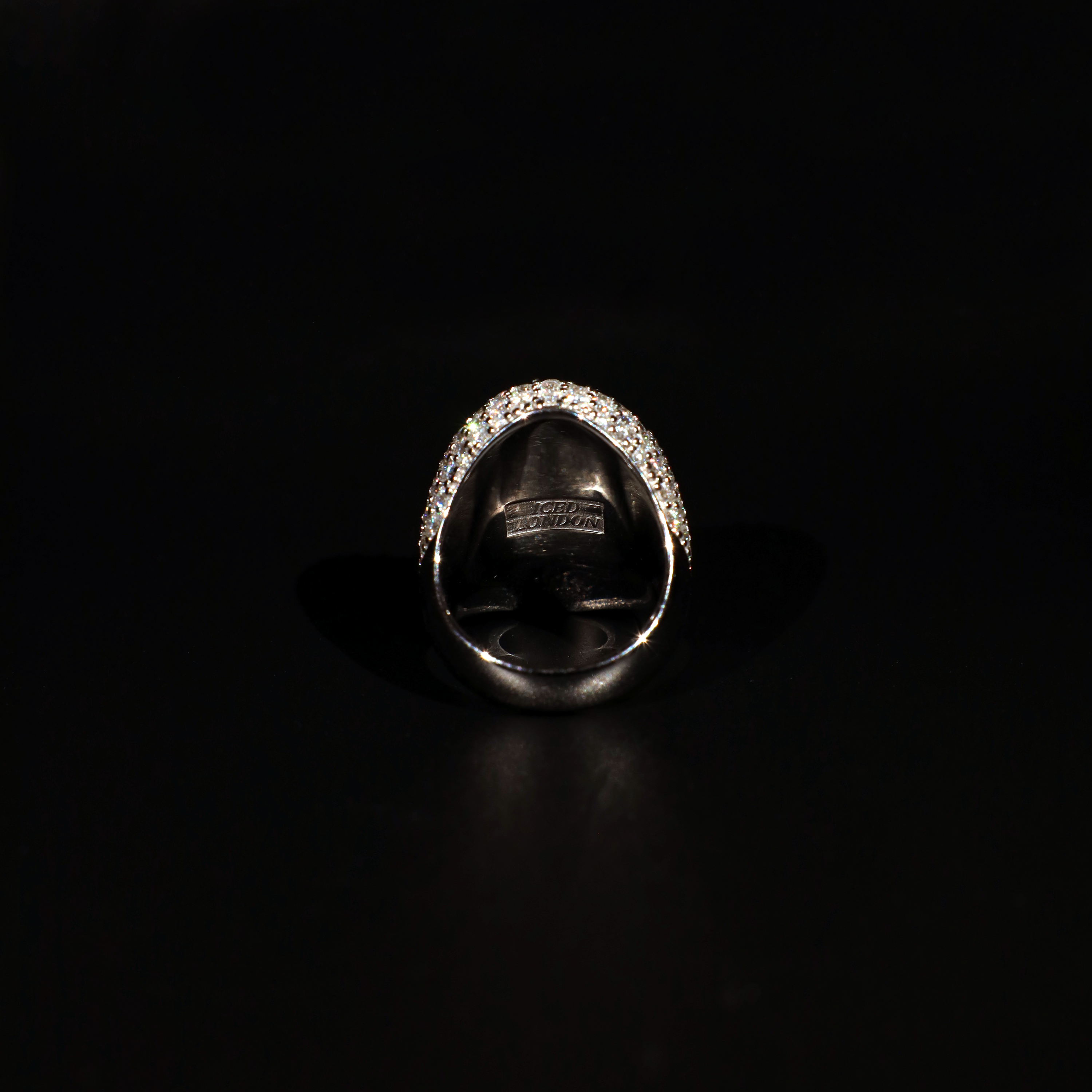 Emerald Oval Ring (Silver)
