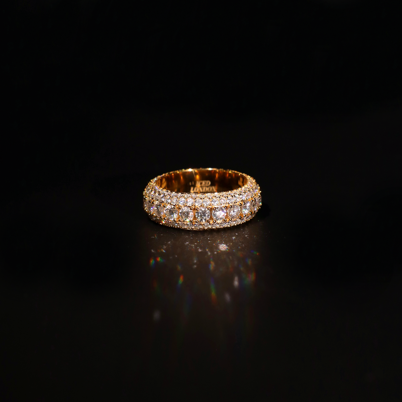 5-Row Band Ring (Gold)