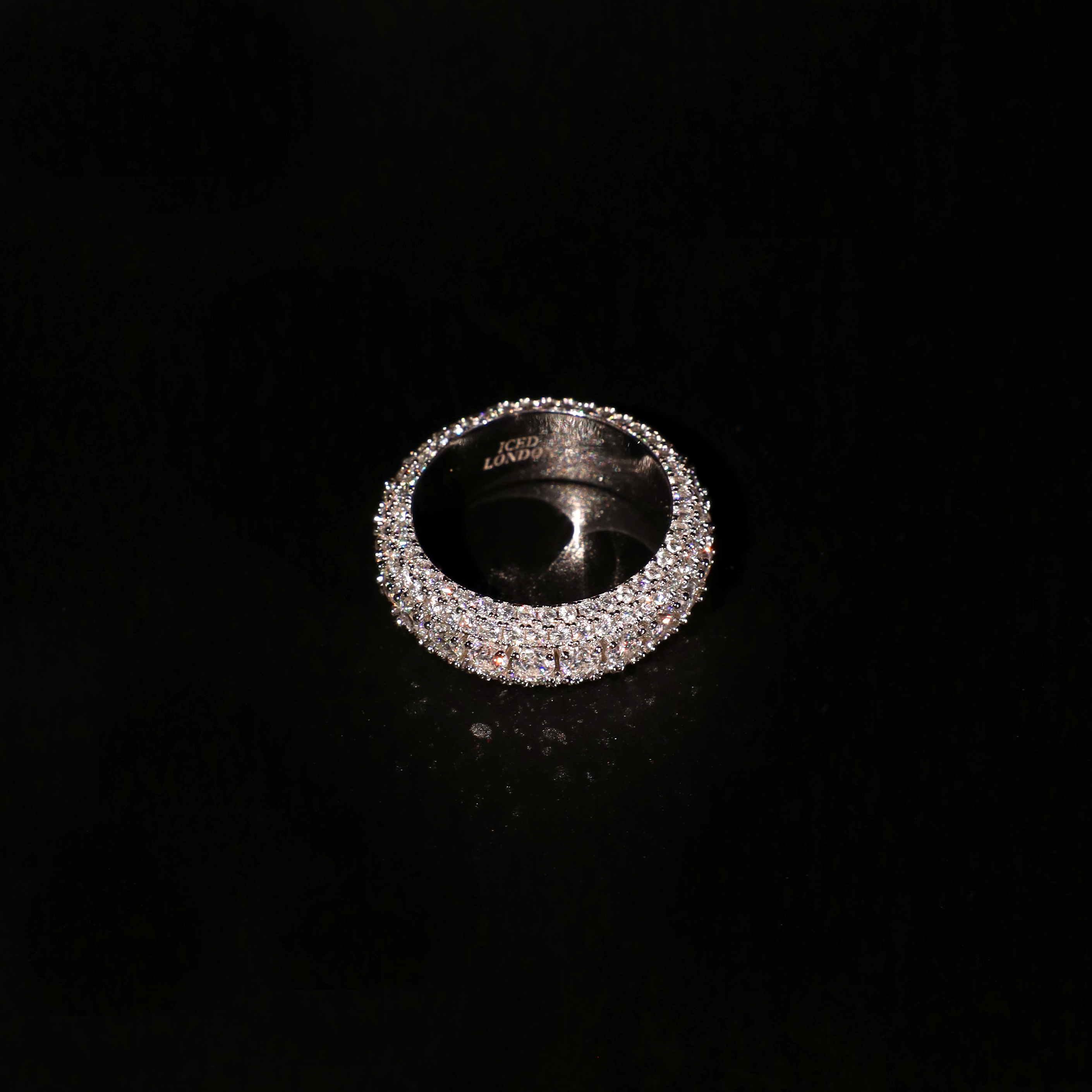 5-Row Band Ring (Silver)