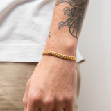 6mm Cuban Link Bracelet (Yellow Gold)