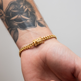 6mm Cuban Link Bracelet (Yellow Gold)
