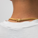6mm Cuban Link Chain (Yellow Gold)