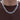 Iced Figaro Necklace, 11mm Iced Figaro Necklace in White Gold