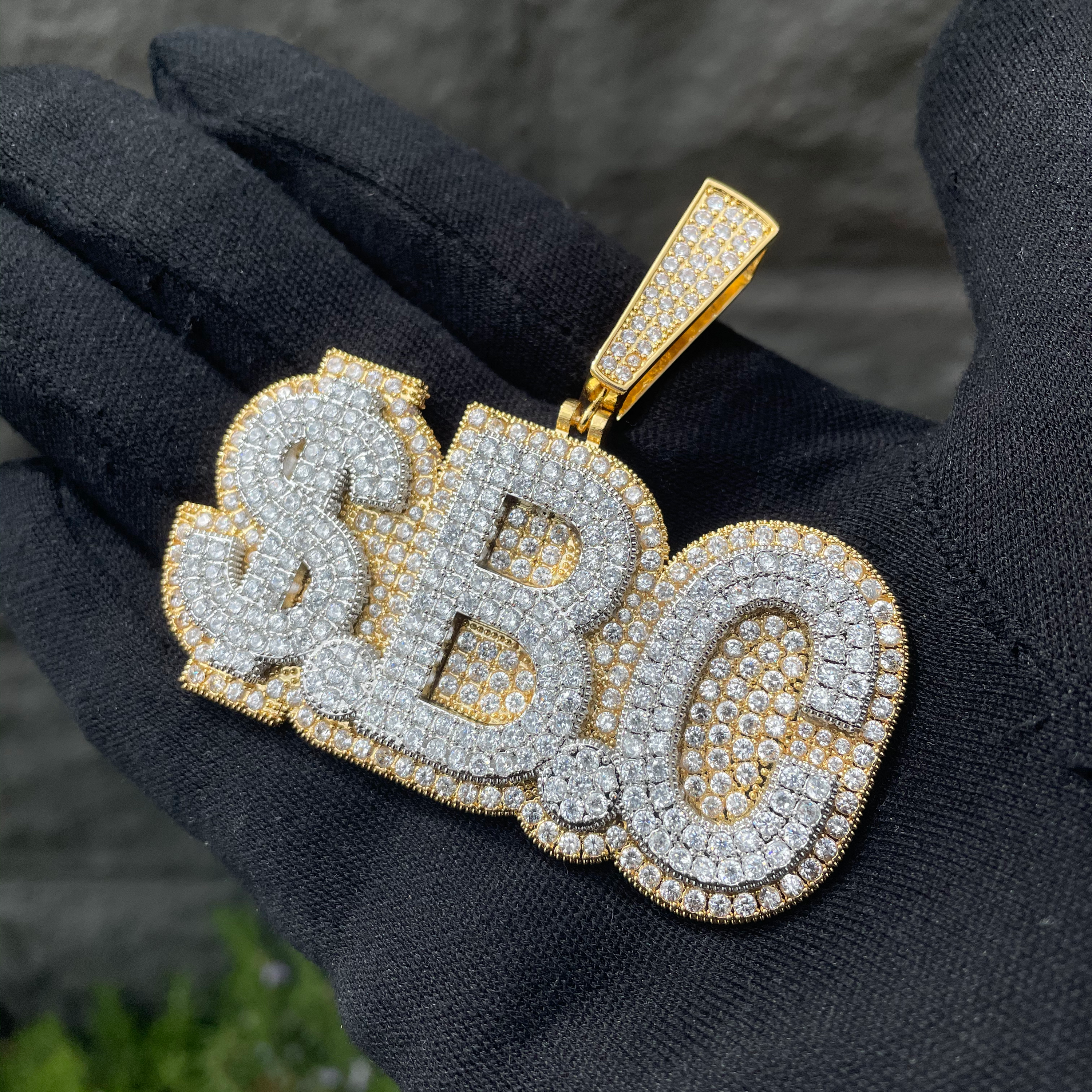 Custom Layered Name Pendant