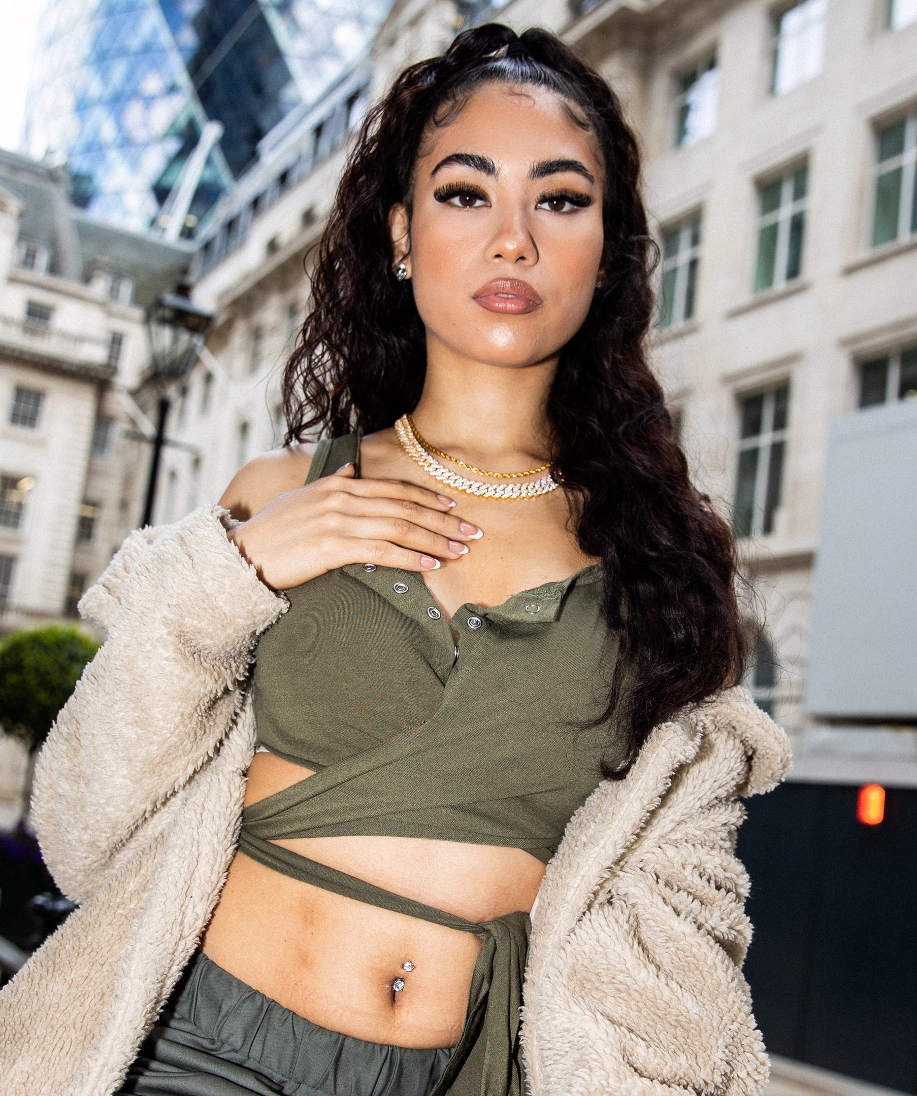 Cuban Link Necklace, 12mm Iced Cuban Link Necklace